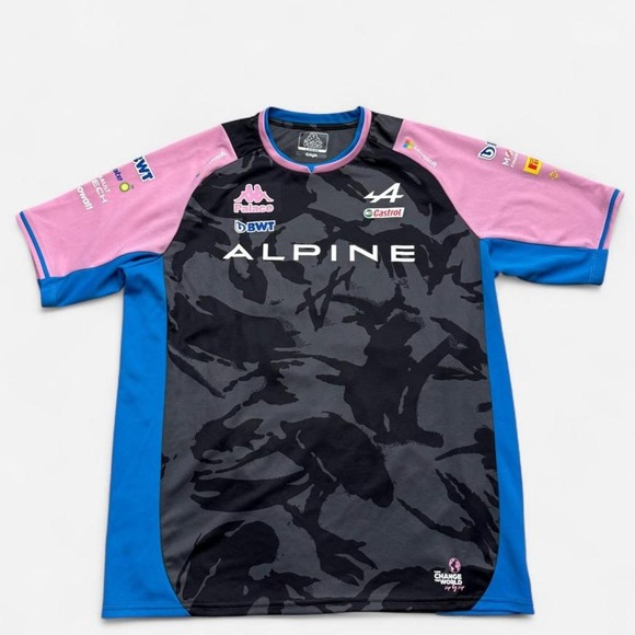 Other - Palace x Kappa For Alpine Driver Jersey  'Night Desert Camo'